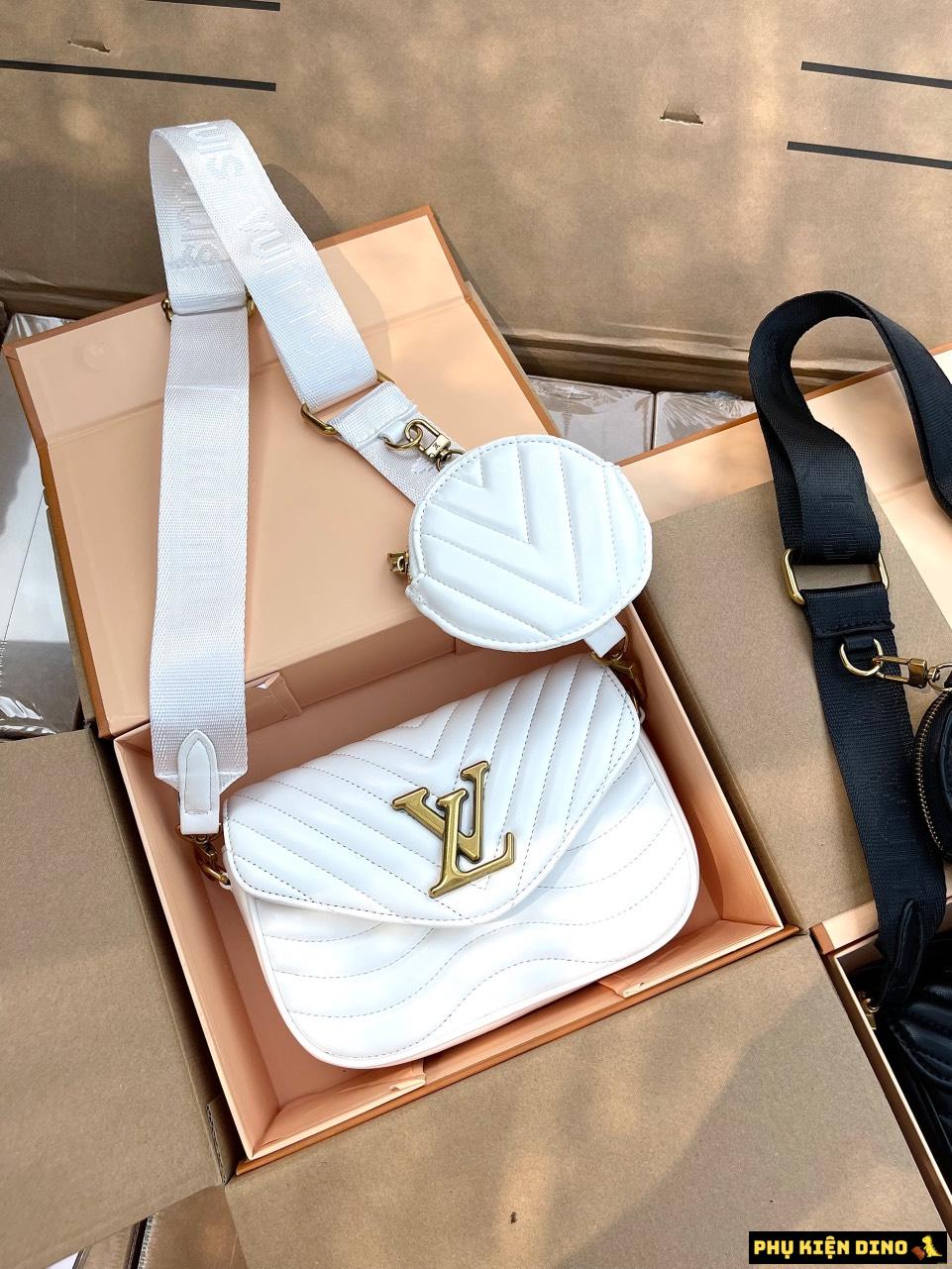 Túi Xách Louis Vuitton New Wave Smooth Cowhide 8 Túi Xách Louis Vuitton New Wave Smooth Cowhide màu Trắng