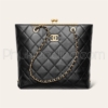 Túi Xách Nữ Chanel Tote Màu Đen Xích Vàng Sang Trọng