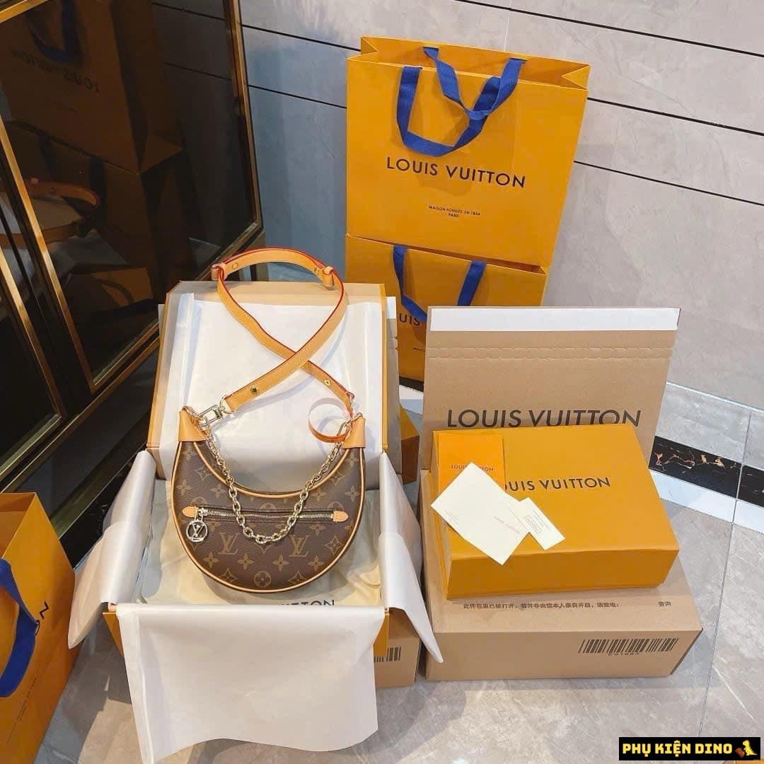 Túi Xách Nữ Louis Vuitton LV Loop Brown