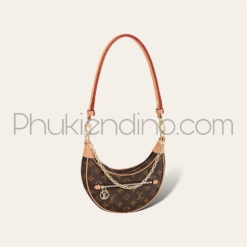 Túi Xách Nữ Louis Vuitton LV Loop Màu Nâu M81098