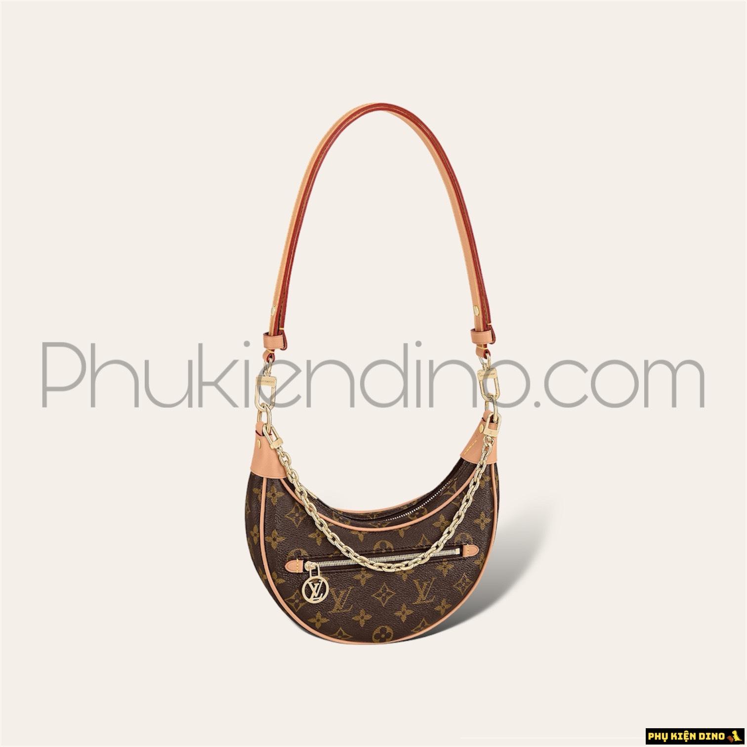 Túi Xách Nữ Louis Vuitton LV Loop Màu Nâu M81098 1 Túi Xách Nữ Louis Vuitton LV Loop Màu Nâu M81098