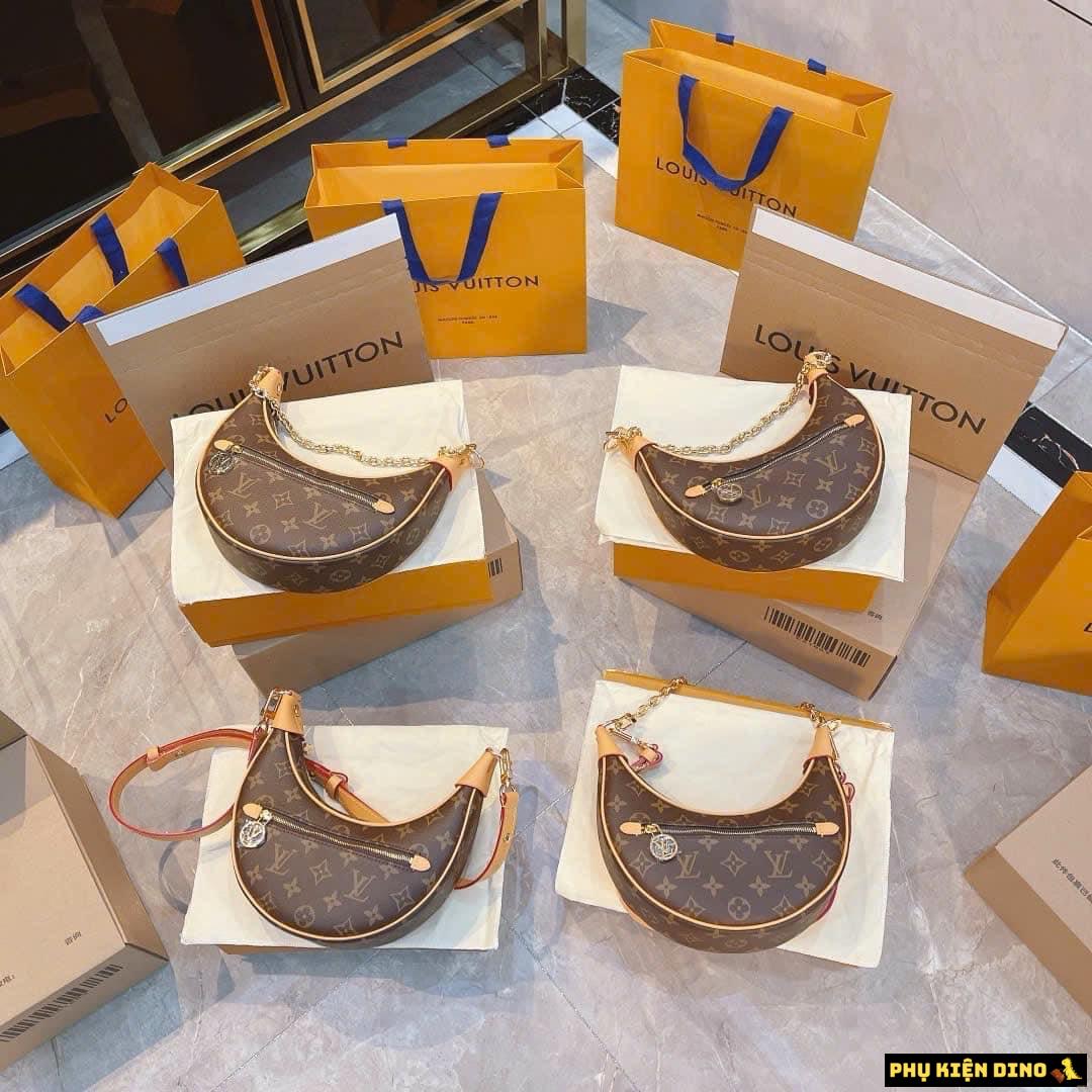 Túi Xách Nữ Louis Vuitton LV Loop Màu Nâu M81098 2 Túi Xách Nữ Louis Vuitton LV Loop Màu Nâu