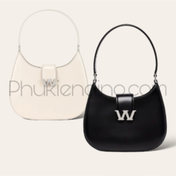 Túi Xách Tay Alexander Wang W Legacy Trắng Đen