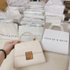 Túi Xách Tay Charles & Keith CNK Trắng Đen 11 Túi Xách Tay Charles & Keith CNK Trắng