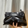 Túi Charles & Keith Avis Belted Ruched Noir Màu Đen CK2-40671571 10 Túi Xách tay CNK AVIS Belted Ruched Black