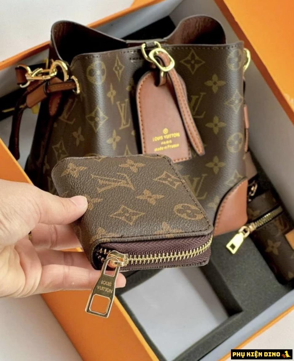 Túi Combo 3 Túi Louis Vuitton LV Petite Malle Monogram 7 Ví Louis Vuitton LV Petite Malle Monogram