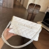 Túi Xách Nữ Chanel Hobo White Black Size 22 23 Túi Chanel Hobo màu Trắng