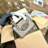 Túi Gucci Horsebit 1955 Beige Brown 8 Túi Gucci Horsebit 1955 Mini Top Handle Bag