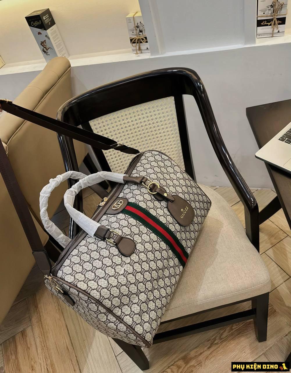 Túi Trống Gucci Ophidia GG Supreme Campus 572257 96IWT 8745 8 Túi Gucci Savoy Medium Travel Duffle Bag