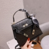 Túi Hermes Kelly Size 20 Trắng Nâu Đen 21 Túi Hermes Kelly Size 20 Black