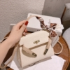 Túi Hermes Kelly Size 20 Trắng Nâu Đen 17 Túi Hermes Kelly Size 20 Trắng
