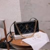 Túi Kẹp Nách Saint Laurent YSL 3 Màu Đen Trắng Nâu Size 25 23 Túi Kẹp Nách Saint Laurent YSL Màu Đen Size 25