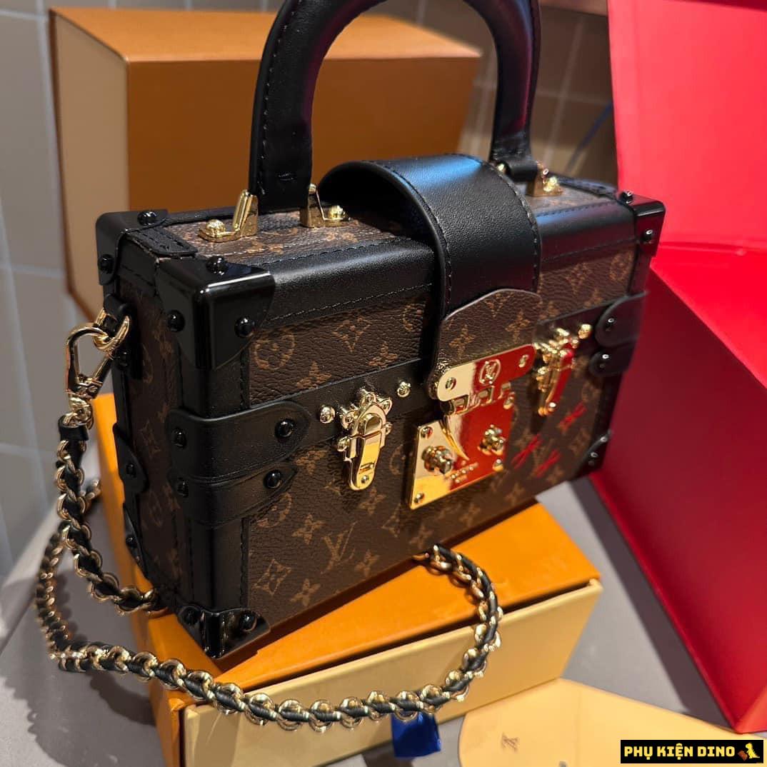 Túi Louis Vuitton Petite Malle V Monogram Coated M46309 5 Túi Louis Vuitton Petite Malle Capitale