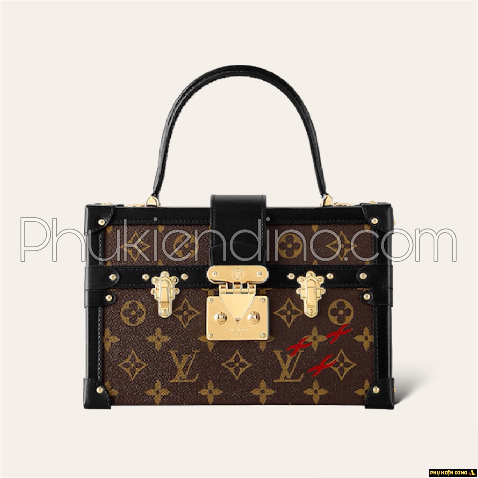 Túi Louis Vuitton Petite Malle V Monogram Coated M46309 1 Túi Louis Vuitton Petite Malle V Monogram Coated M46309