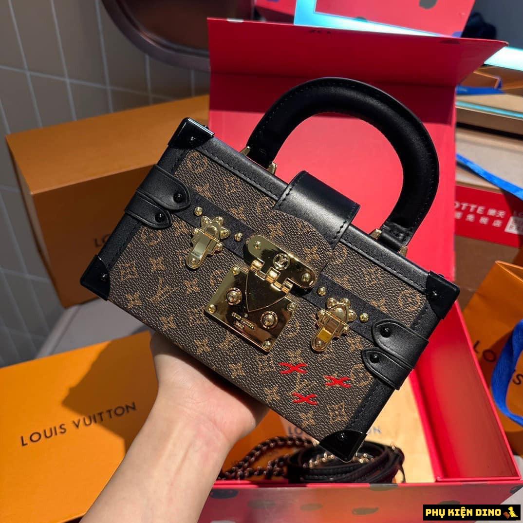 Túi Louis Vuitton Petite Malle V Monogram Coated M46309 2 Túi Louis Vuitton Petite Malle V Monogram Coated