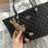 Túi Prada Tote Black Kèm Gấu 17 Túi Prada Tote Black