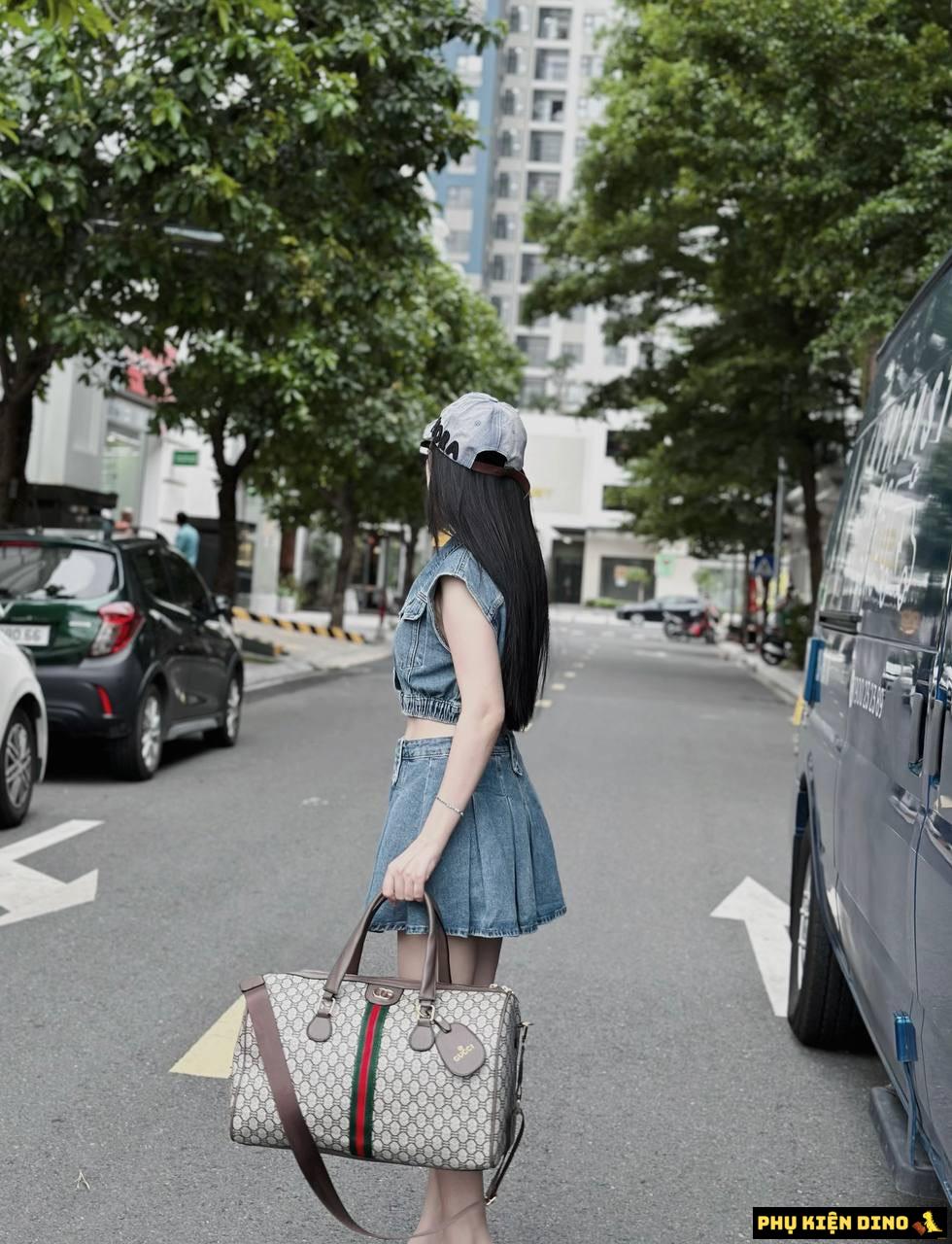 Túi Trống Gucci Ophidia GG Supreme Campus 572257 96IWT 8745 5 Túi Trống Du Lịch Gucci