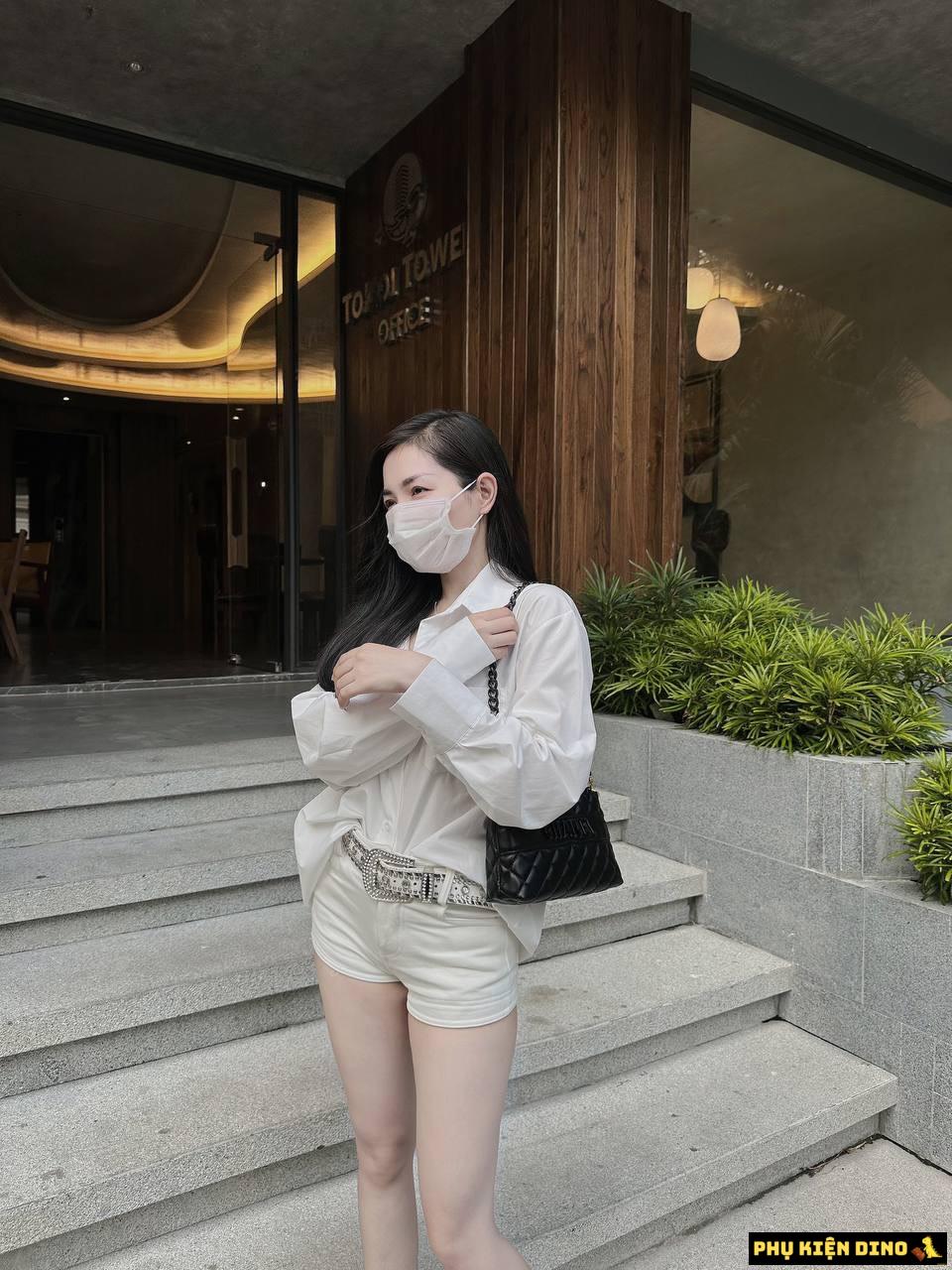 Túi Xách Nữ Chanel Hobo White Black Size 22 7 Túi Xách Nữ Chanel Hobo Màu Đen