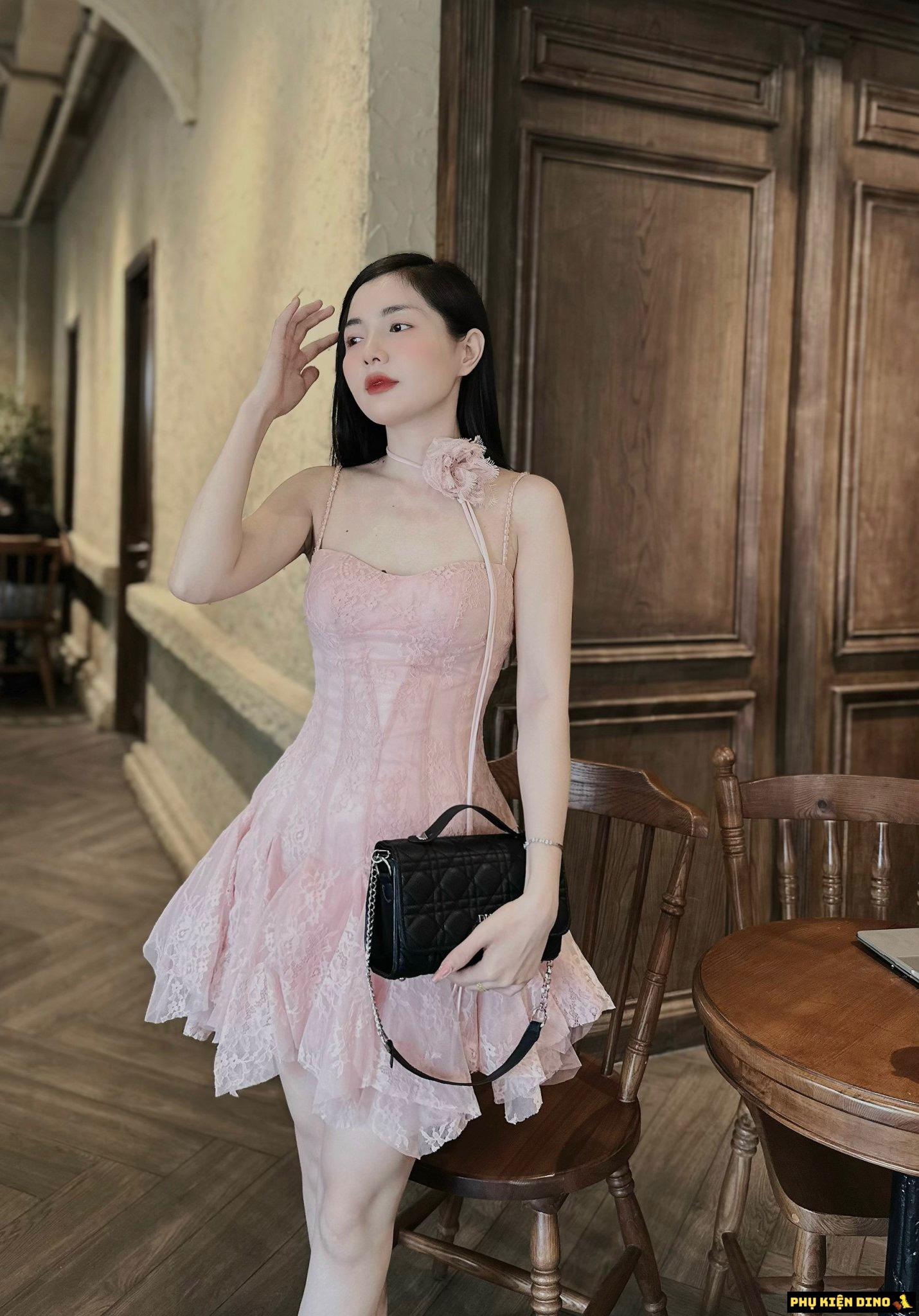 Túi Dior Cầm Tay Da Nhám Màu Đen 3 Túi Xách Tay Dior Da Nhám Màu Đen