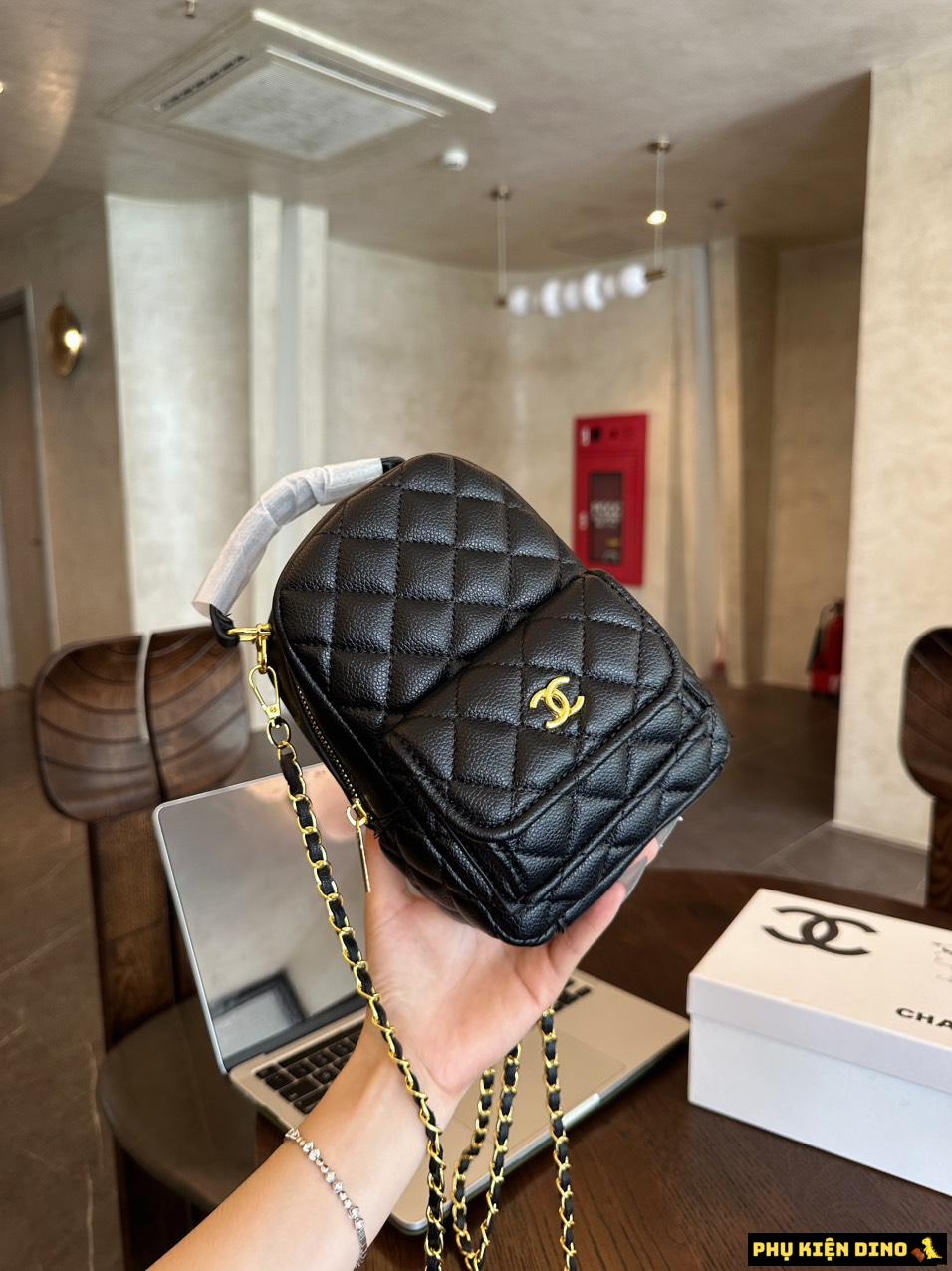 Balo Chanel Mini Màu Đen Giá Rẻ 1 Balo Chanel Màu Đen