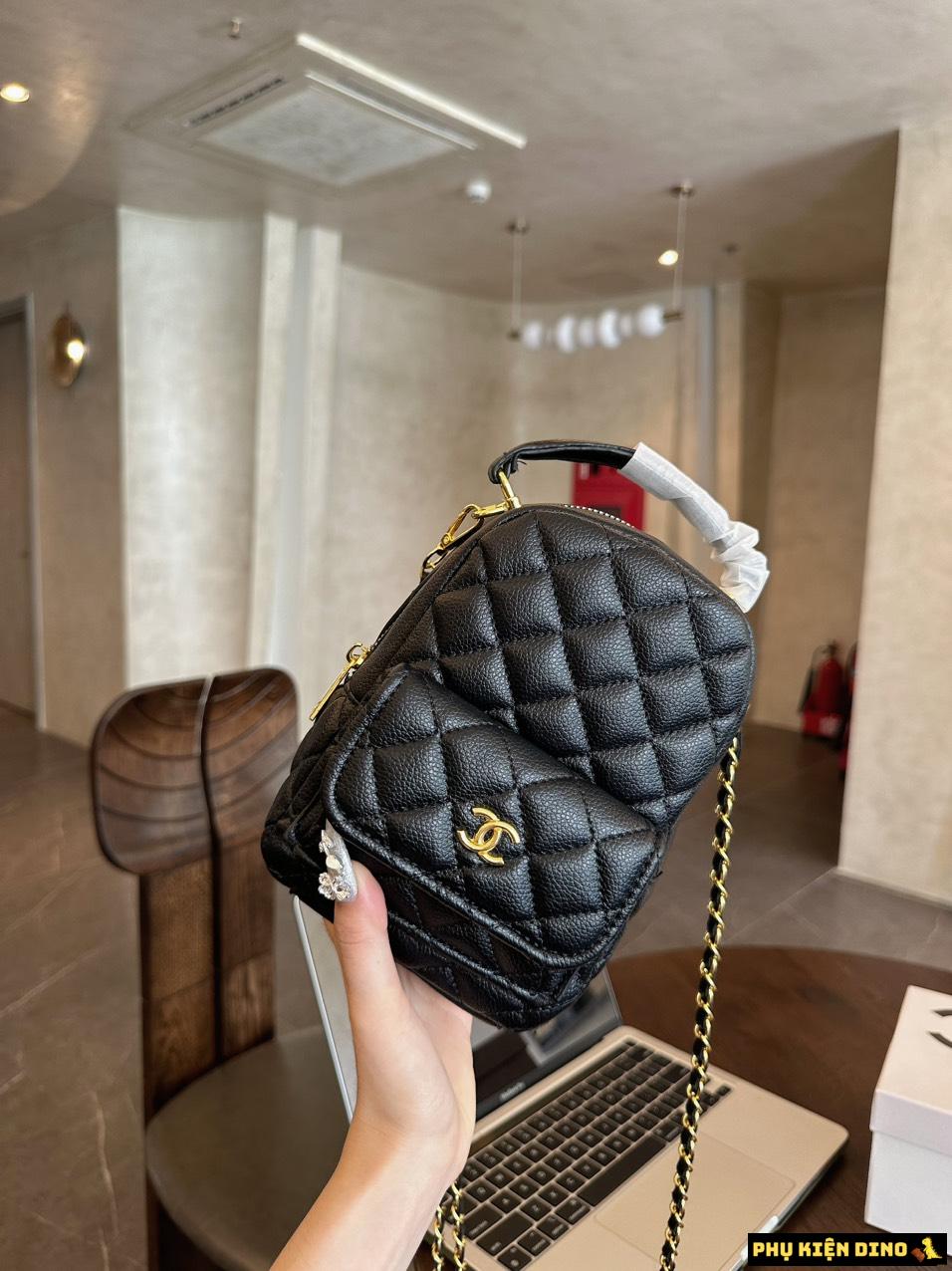 Balo Chanel Mini Màu Đen Giá Rẻ 6 Balo Chanel Mini Màu Đen