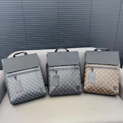 Balo Louis Vuitton Backpack Monogram 3 Màu Đen Nâu Đen Vuông