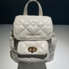 Balo Nắp Gập Charles & Keith CNK Aubrielle Quilted 3 Màu 15 Balo Nắp Gập CNK Aubrielle Quilted White