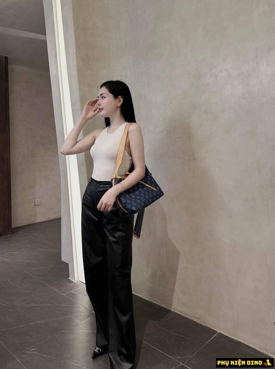 Set 2 Túi Louis Vuitton LV Xanh Denim Size 25 10 Set 2 Túi Louis Vuitton LV Xanh Denim