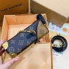 Túi Louis Vuitton Camera Box Bag Reverse Monogram Canvas M82509 17 Túi Camera LV Nâu