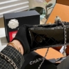 Túi Chanel Chuông Đính Đá Da Bóng