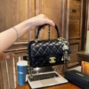 Túi Chanel Coco Size 20 Trắng Đen Kèm Tag 26 Túi Chanel Coco Black Size 20