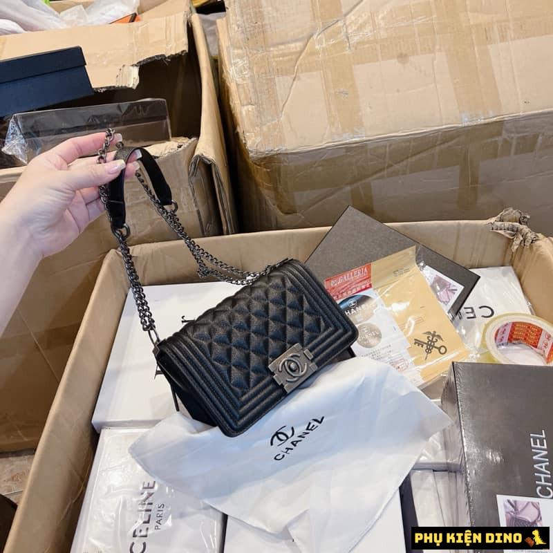 Túi Chanel Ruthenium Finish Metal Black A67085-Y09953-94305 4 Túi Chanel Size 20 Màu Đen