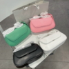 Túi Charles & Keith CNK Petra Asymmetrical Front Flap Bag 14 Túi Charles & Keith CNK Petra Asymmetrical White Pink Green Black