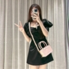 Túi Charles & Keith CNK Tote Phom Chữ Nhật Perline Elongated 10 Túi Charles & Keith CNK Tote Phom Chữ Nhật Perline Elongated Pink