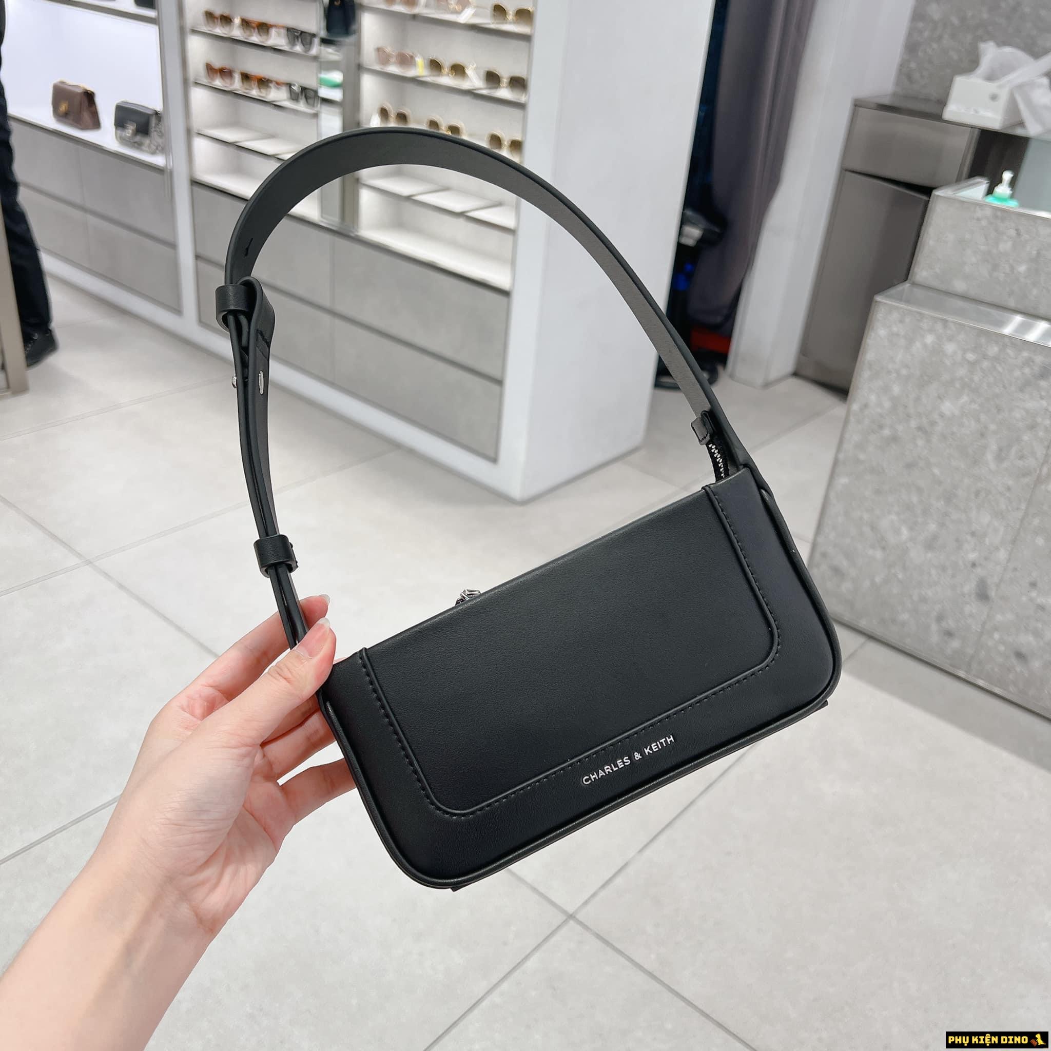 Túi Charles & Keith CNK Daylla Shoulder Bag 4 Màu Nâu Đen Denim Trắng 4 Túi CNK Daylla Shoulder Bag Noir