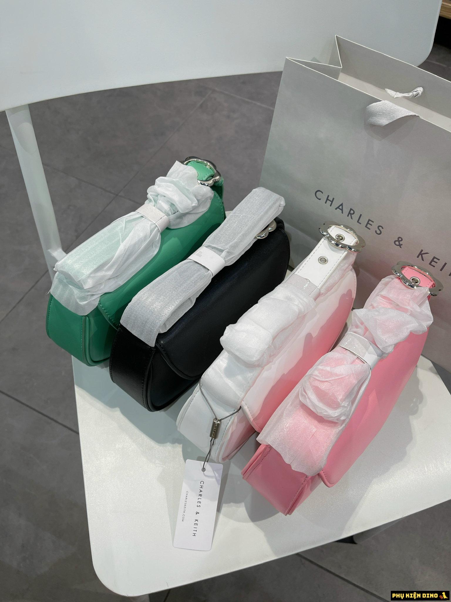 Túi Charles & Keith CNK Petra Asymmetrical Front Flap Bag 4 Túi CNK Petra Asymmetrical Front Flap Bag