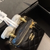 Túi Đeo Chéo Túi Cốp Chanel Vanity With Chain Màu Đen Size 17 Và Size 13 33 Túi Cốp Chanel Màu Đen Size 17