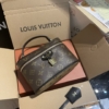 Túi Cốp Louis Vuitton LV Clutch Dáng Hộp Màu Nâu 14 Túi Cốp Louis Vuitton LV Clutch