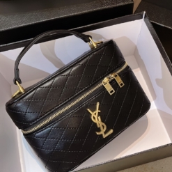 Túi Cốp Saint Laurent Paris Gaby Shoulder Bag Màu Đen