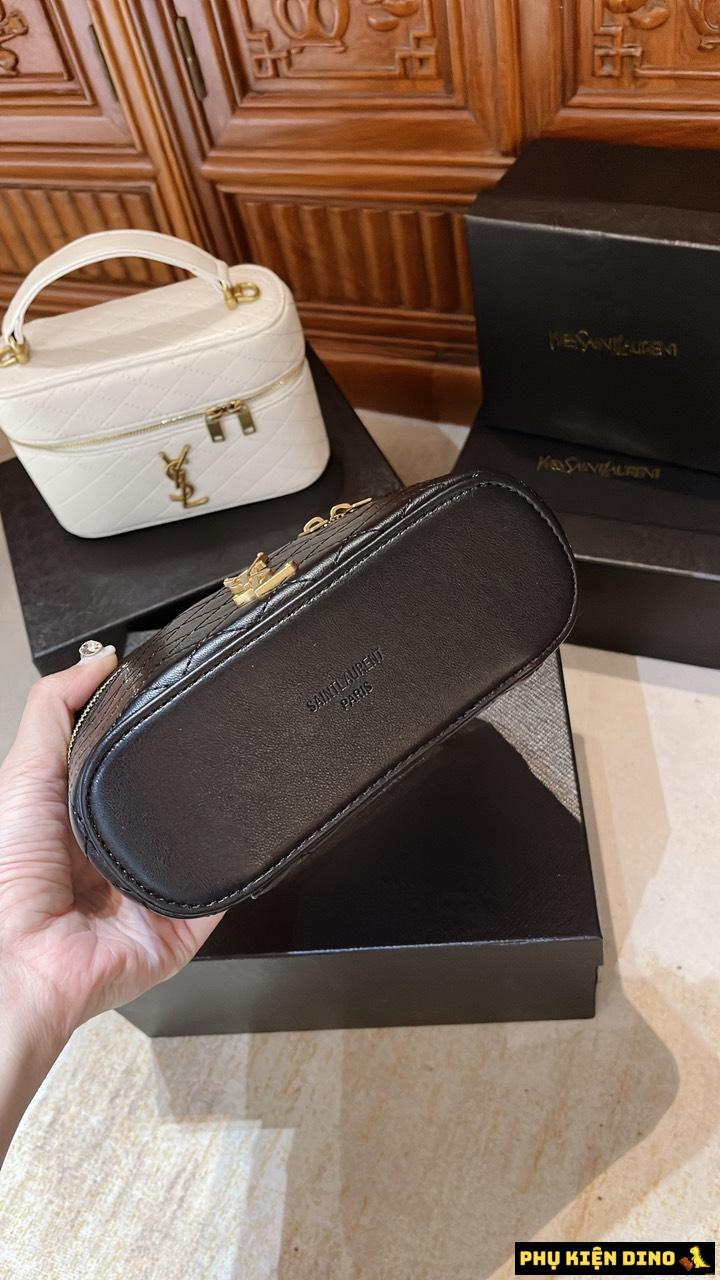 Túi Cốp Saint Laurent Paris Gaby Shoulder Bag Màu Đen Trắng 8 Túi Cốp Saint Laurent Paris Gaby Shoulder Bag