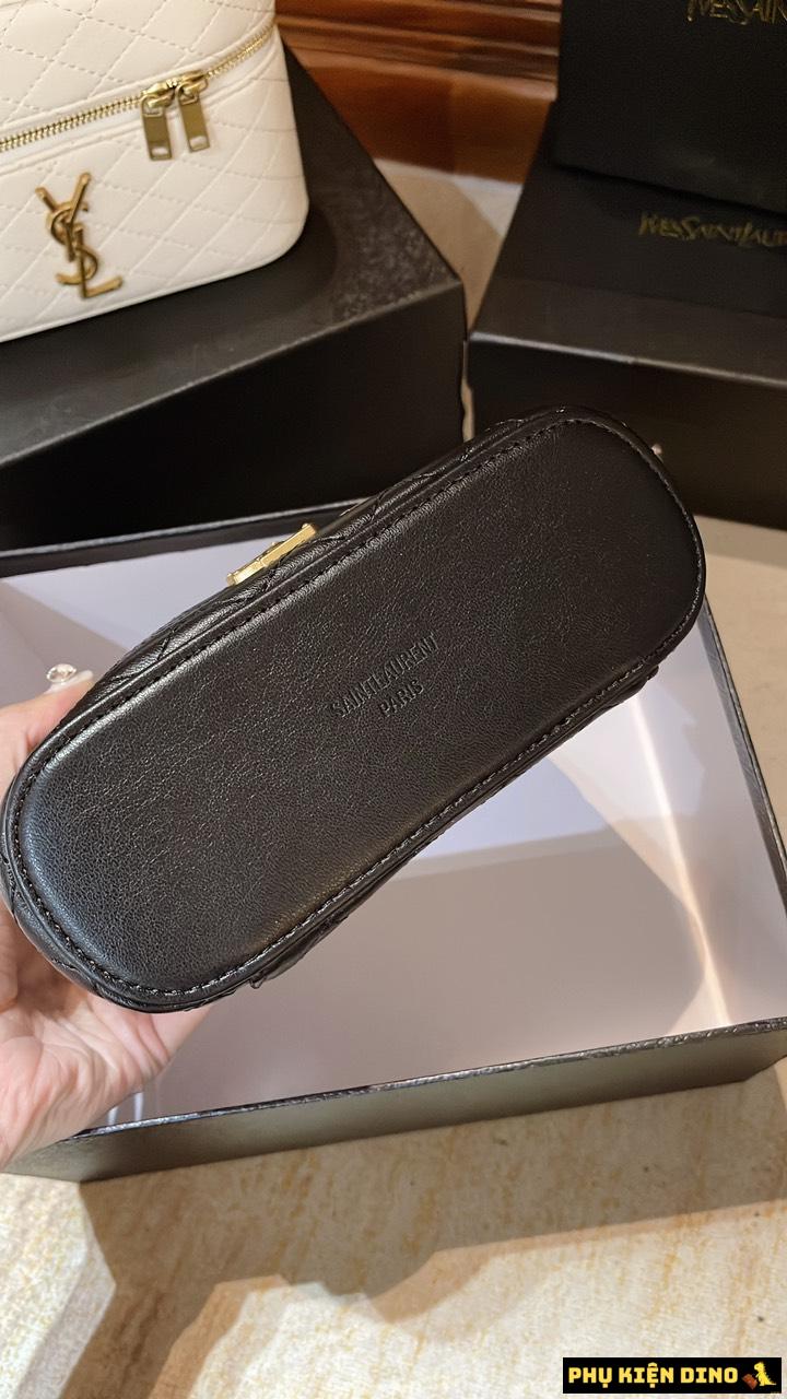 Túi Cốp Saint Laurent Paris Gaby Shoulder Bag Màu Đen Trắng 4 Túi Cốp YSL Saint Laurent Paris Gaby Shoulder Bag