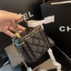 Túi Đeo Chéo Túi Cốp Chanel Vanity With Chain Màu Đen Size 17 Và Size 13 25 Túi Đeo Chéo Chanel Vanity With Chain Black Size 13
