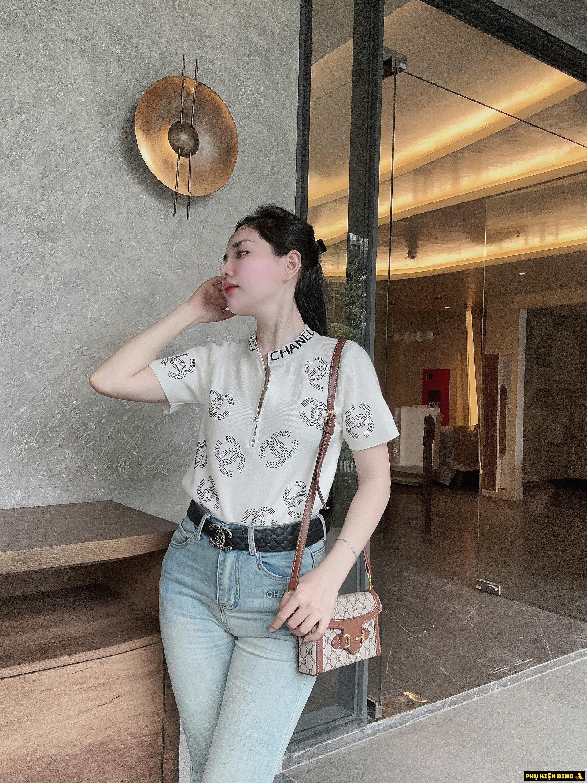 Túi Đeo Chéo Gucci Horsebit 1955 Mini Phone Màu Nâu Be 6 Túi Đeo Chéo Gucci Horsebit 1955 Mini Phone Màu Nâu Be