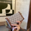 Túi Đeo Chéo Gucci Horsebit 1955 Mini Phone Màu Nâu Be 17 Túi Đeo Chéo Gucci Nâu