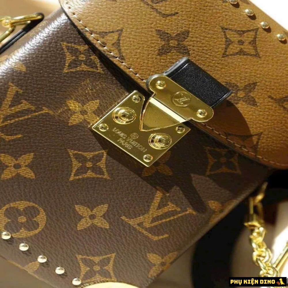 Túi Louis Vuitton Camera Box Bag Reverse Monogram Canvas M82509 6 Túi Đeo Chéo LV Camera Dáng Hộp