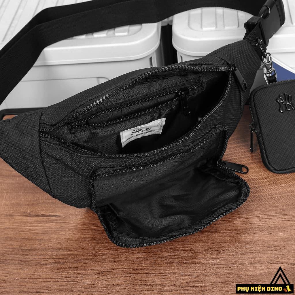 Túi Đeo Chéo Túi Đeo Hông Bao Tử MLB Đen 7 Túi Đeo Chéo MLB Đen
