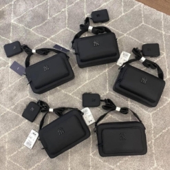 Túi Đeo Chéo MLB Mini Ripstop Nylon New York Yankees Black 32BGDJ111-50L