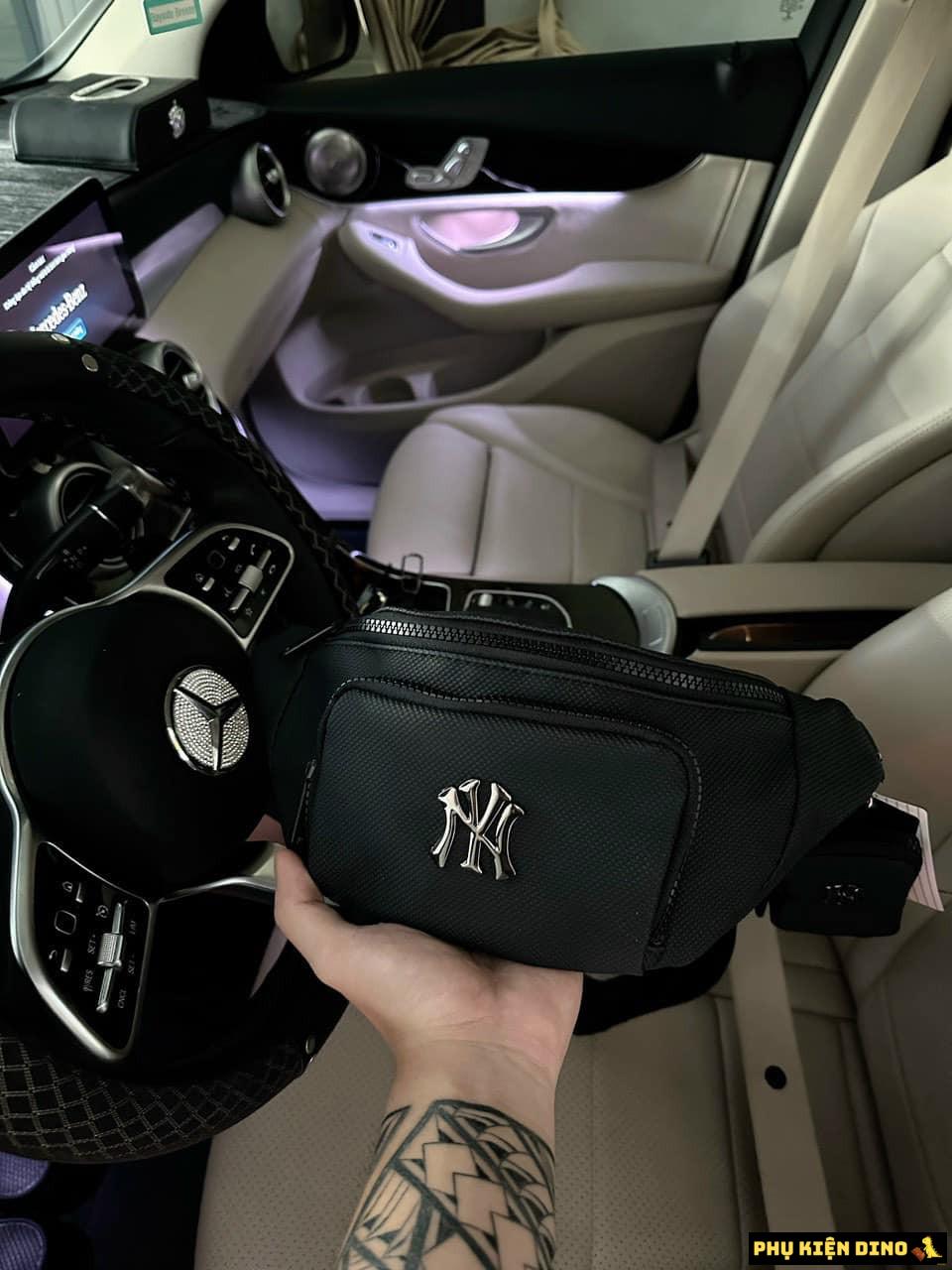 Túi Đeo Chéo Túi Đeo Hông Bao Tử MLB Đen 4 Túi Đeo Hông Bao Tử MLB Đen Unisex