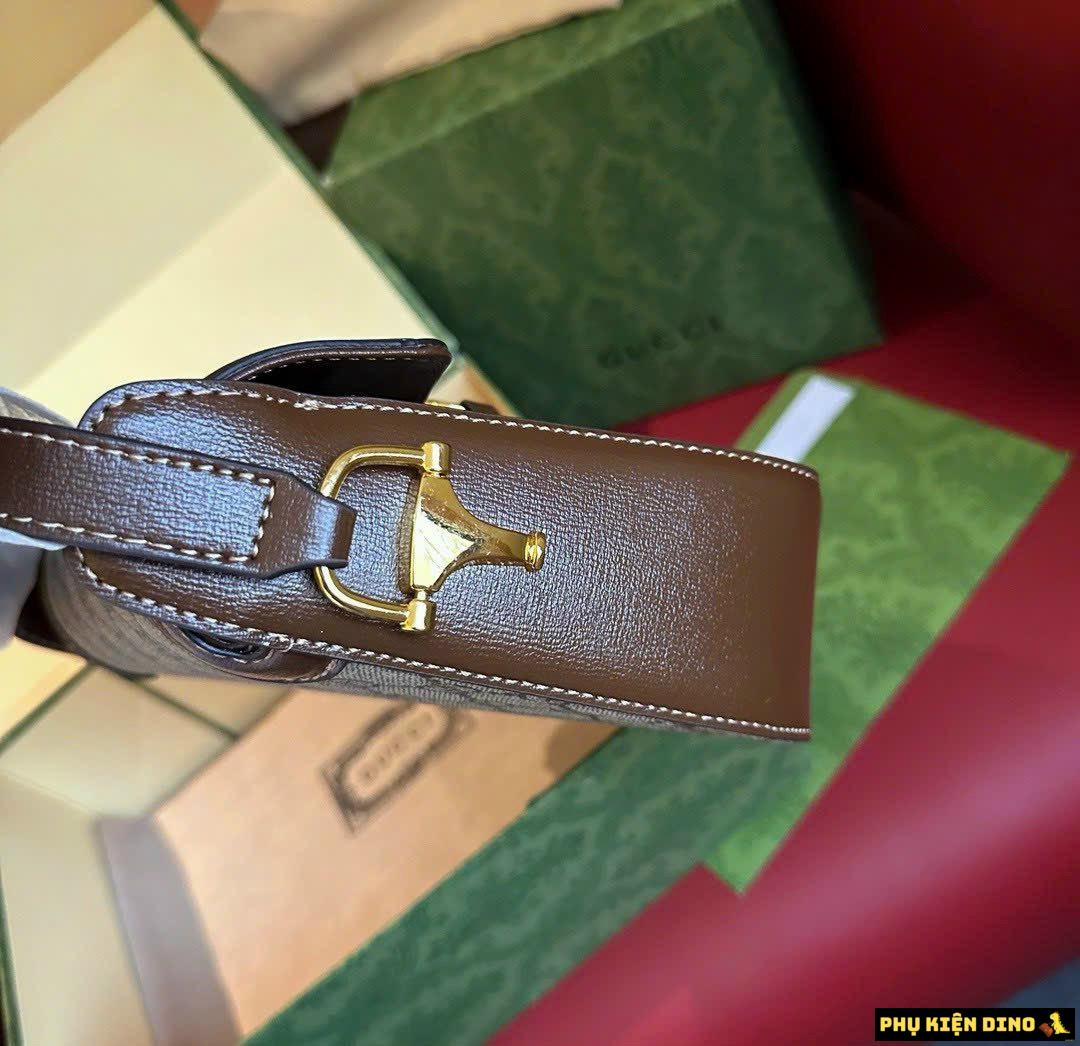Túi Đeo Vai Gucci Nâu Size 20 Hàng Siêu Cấp 8 Túi Đeo Vai Gucci Màu Nâu Size 20