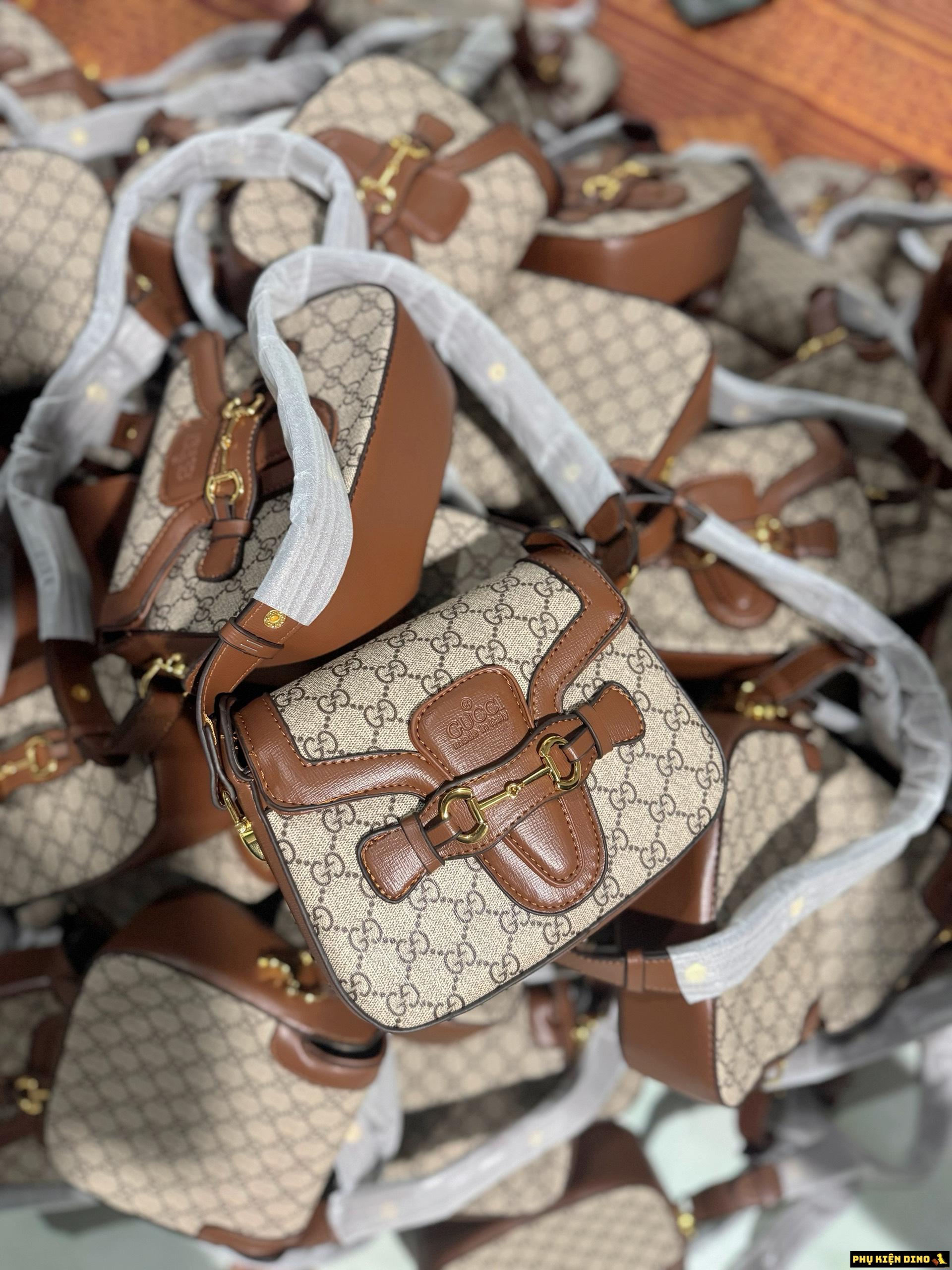 Túi Đeo Vai Gucci Nâu Size 20 Hàng Siêu Cấp 3 Túi Đeo Vai Gucci Nâu